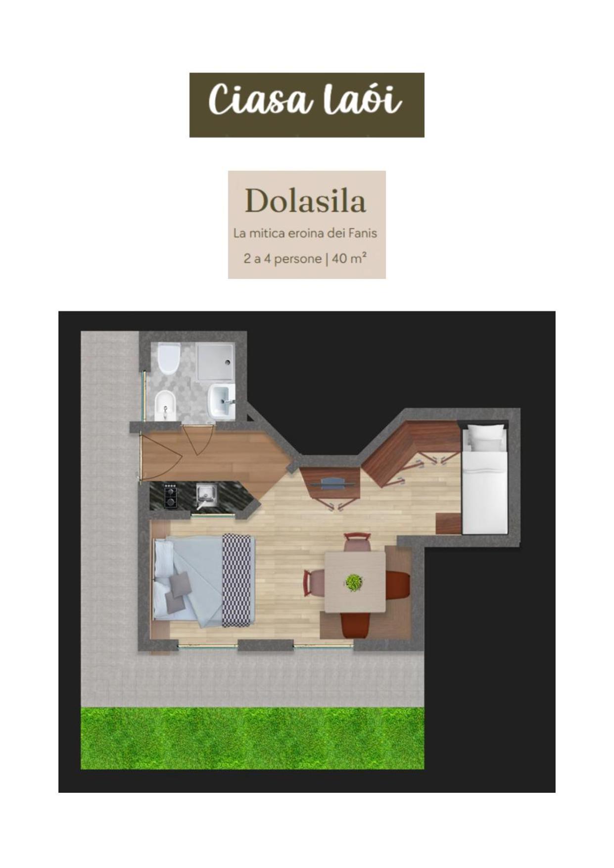 Apartment Ciasa Laoi San Cassiano  Exterior photo