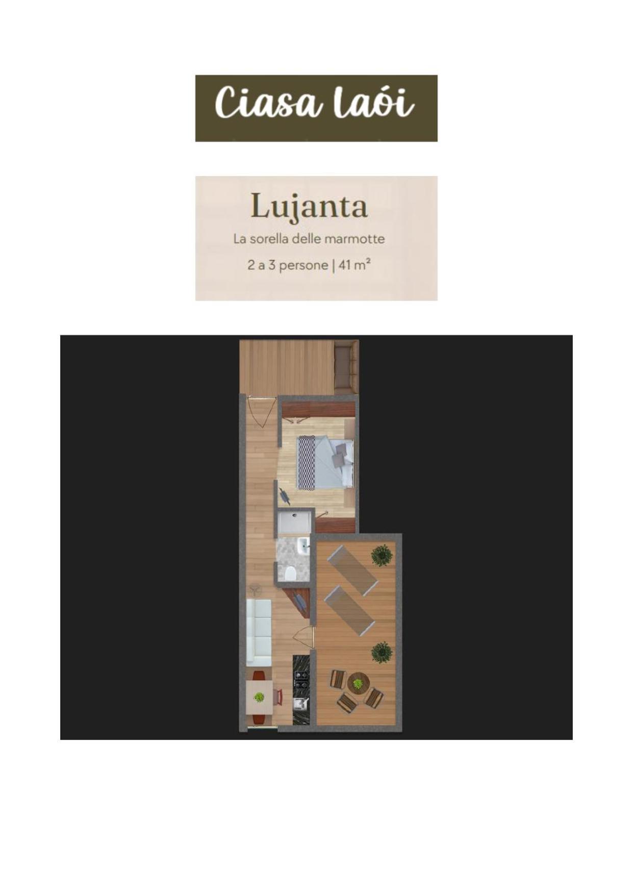 Apartment Ciasa Laoi San Cassiano  Exterior photo